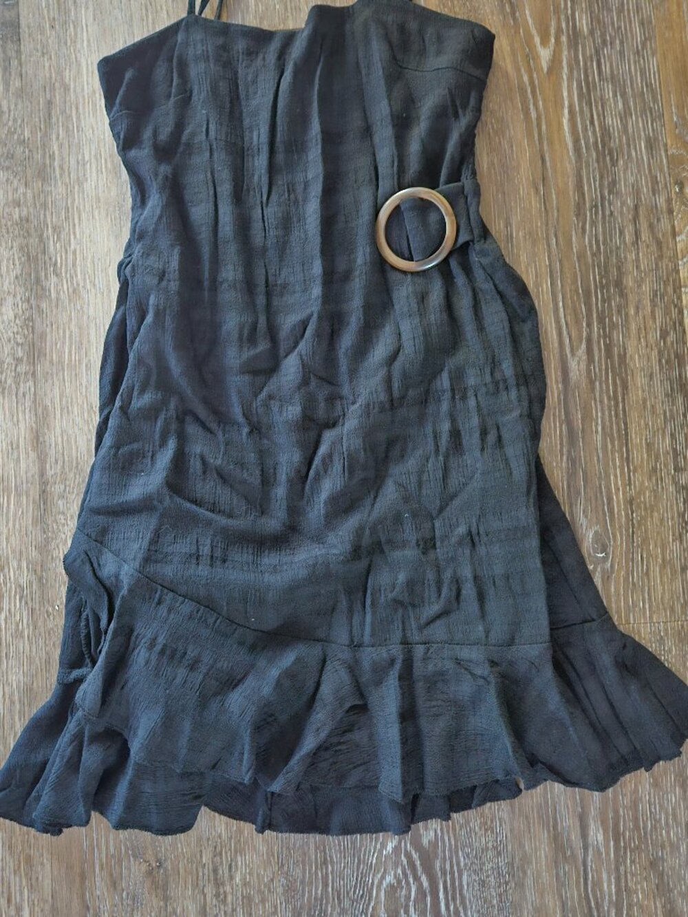 AE black mini dress